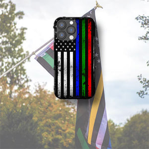 Thin Blue Line, Thin Red Line, Thin Green Line, Thin Yellow Line, Thin Grey Line, Thin Gold Line, Thin Orange Line, Thin Pink Line, Thin White Line Phone Case