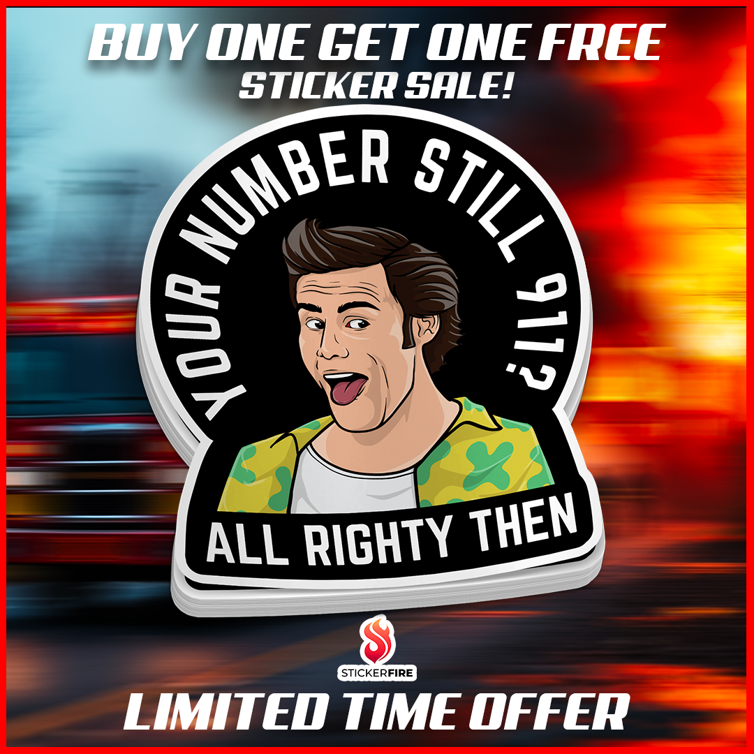 D1gp Number Sticker Is Your Number Still 911? Sticker – EGO Tactical