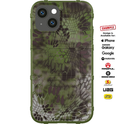 Kryptek Altitude Official Camouflage Pattern Custom Printed Case Design for Apple, Samsung, Google & Motorola Phone Modelss