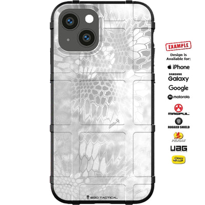 Kryptek Wraith Official Camouflage Pattern Custom Printed Case Design for Apple, Samsung, Google & Motorola Phone Modelss