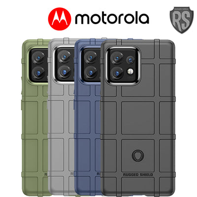 Rugged Shield Branded Solid Color TPU Cases for Motorola Phone Models