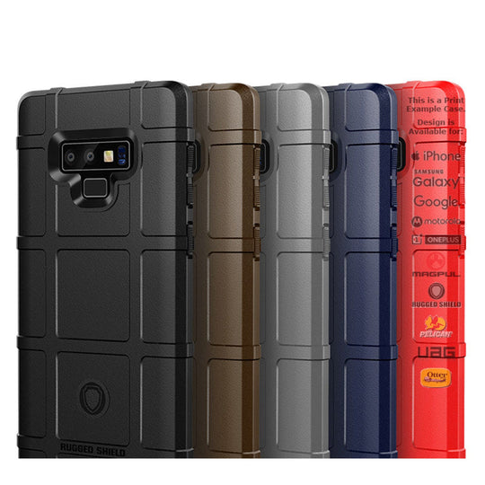 Rugged Shield Branded Solid Color TPU Cases for Samsung Galaxy Phone Models Rugged Shield Branded Solid Color TPU Cases for Samsung Galaxy Phone Models