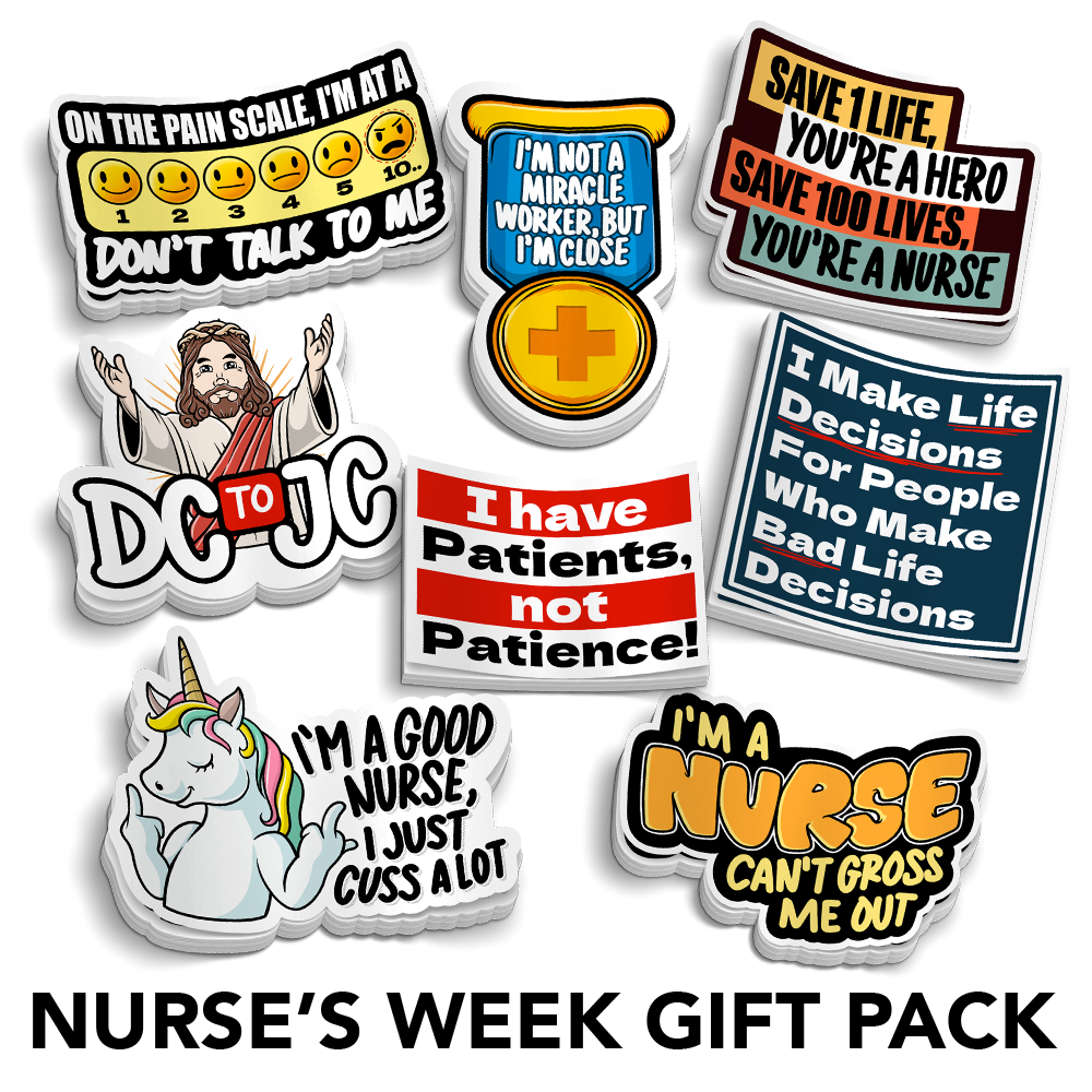 Nurse's Week | Sticker Pack – EGO Tactical