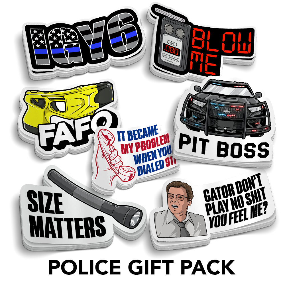 Police | Sticker Gift Packs – EGO Tactical