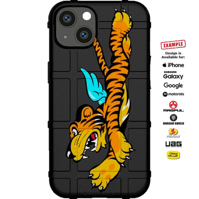 Flying Tigers Army Air Force Patch Custom Printed Case Design for Apple, Samsung, Google & Motorola Phone Models