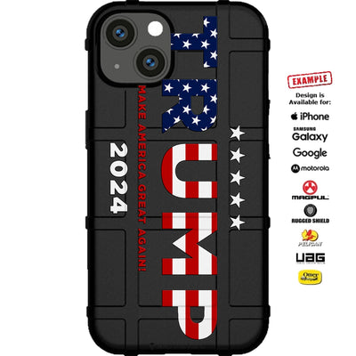 Trump 2024 Custom Printed Case Design for Apple, Samsung, Google & Motorola Phone Models