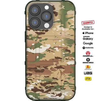 Multicam OCP Scorpion Uniform Camouflage Custom Printed Case Design for Apple, Samsung, Google & Motorola Phone Models