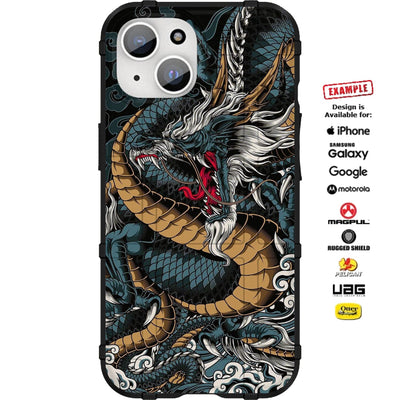 Year of the Dragon 2024 Special Edition Custom Printed Case Design for Apple, Samsung, Google & Motorola Phone Models