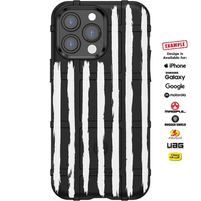 Starless Tattered 13-Stripes Custom Printed Case Design for Apple, Samsung, Google & Motorola Phone Models