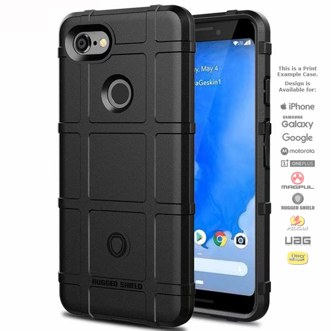 Rugged Shield Branded Solid Color TPU Cases for Google Pixel Phone Models Rugged Shield Branded Solid Color TPU Cases for Google Pixel Phone Models