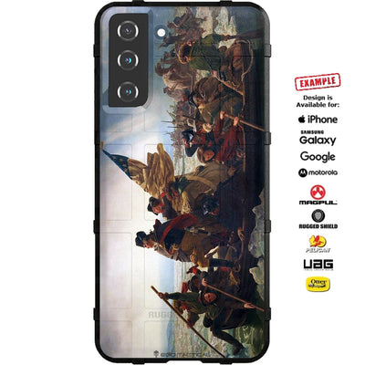 George Washington Crossing the Delaware River Custom Printed Case Design for Apple, Samsung, Google & Motorola Phone Models