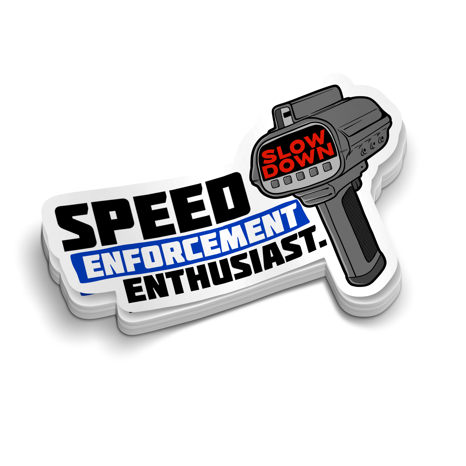 Speed Enthusiast - Police Tumbler Stickers – EGO Tactical