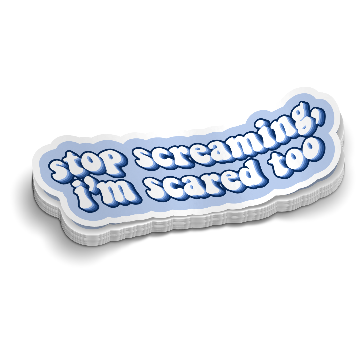 Stop Screaming | Funny Medical Stickers – EGO Tactical