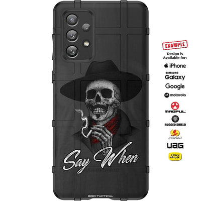 Doc Holliday Tombstone Movie Say When Design Custom Printed Android & Apple Phone Case Mobile Cases