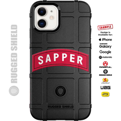 Red Sapper Tab Patch Custom Printed Case Design for Apple, Samsung, Google & Motorola Phone Models