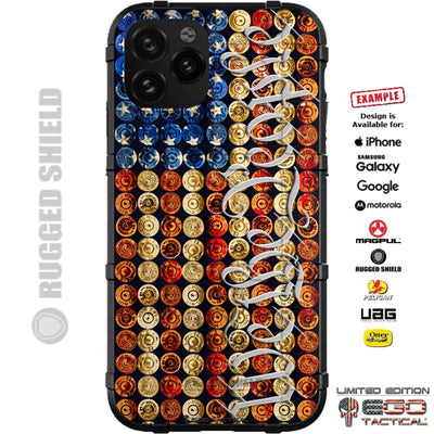 Bullet Flag, We the People Constitution Custom Printed Case Design for Apple, Samsung, Google & Motorola Phone Models