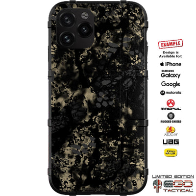 Kryptek Obskura Nox Official Camouflage Pattern Custom Printed Case Design for Apple, Samsung, Google & Motorola Phone Modelss