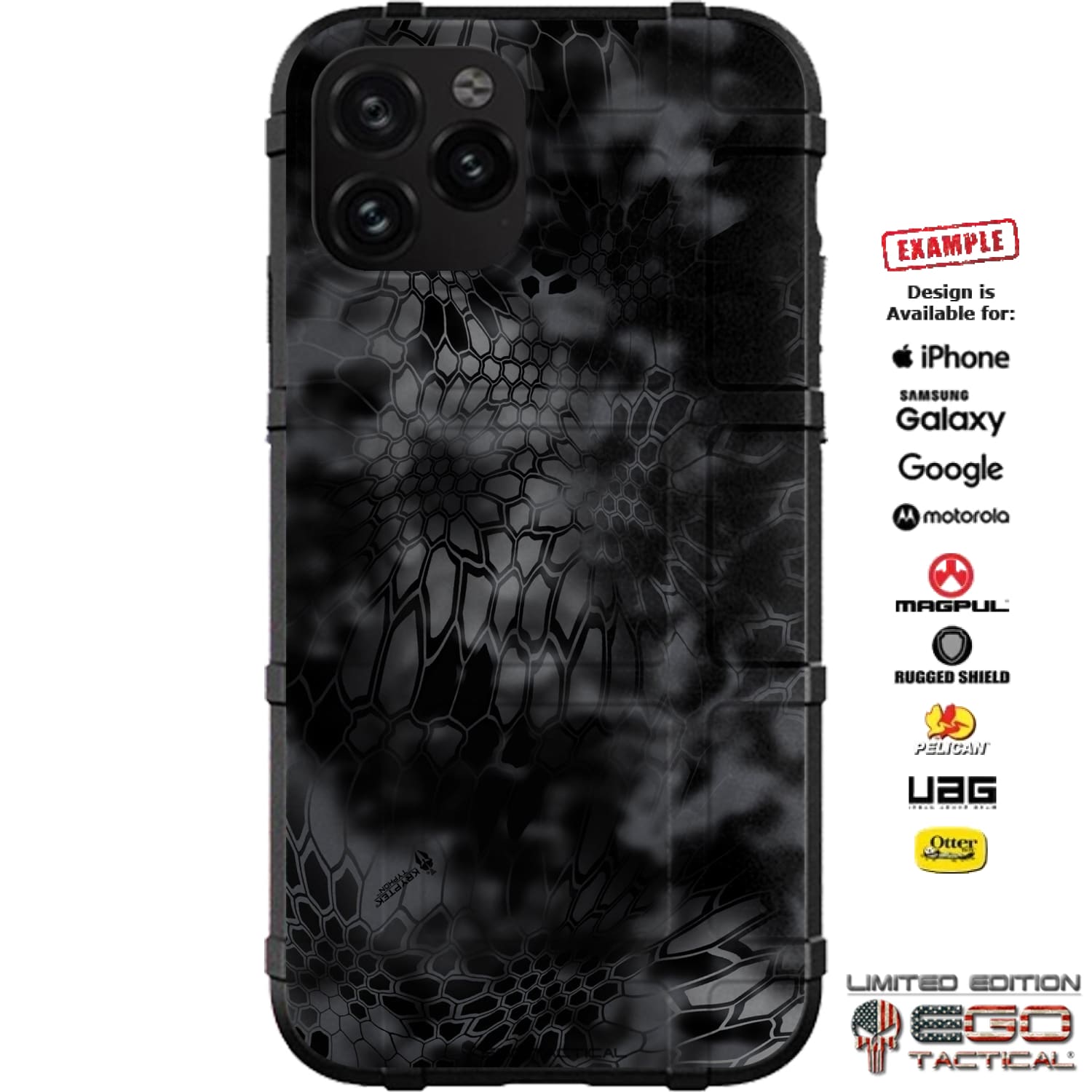 Kryptek Camo Phone Cases EGO Tactical