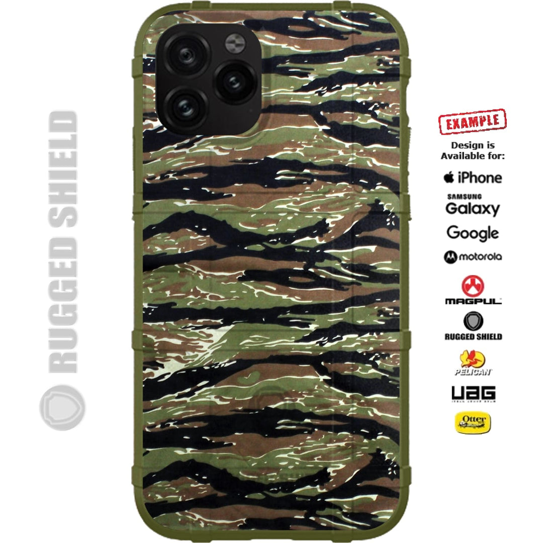 US Tiger Stripe Vietnam Era Camouflage Green or Desert Custom