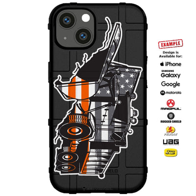 DPW Public Workers Snow Plow Custom Printed Case Design for Apple, Samsung, Google & Motorola Phone Models