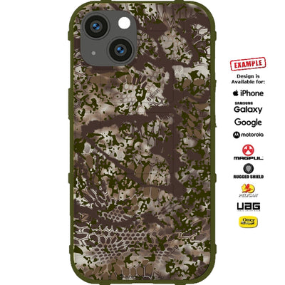 Kryptek Obskura Actaeon Official Camouflage Pattern Custom Printed Case Design for Apple, Samsung, Google & Motorola Phone Modelss
