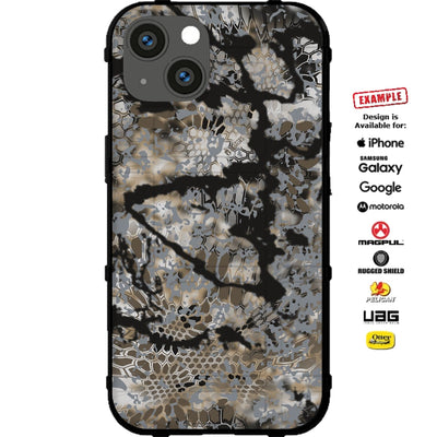 Kryptek Obskura Skyfall Official Camouflage Pattern Custom Printed Case Design for Apple, Samsung, Google & Motorola Phone Modelss