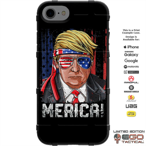 Trump Merica Custom Printed Android Apple Phone Case Design