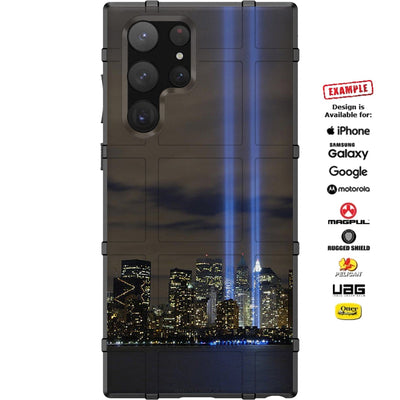911 Twin Towers Remembrance Printed Android & Apple Phone Case Design