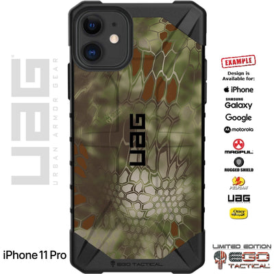 Kryptek Mandrake Official Camouflage Pattern Custom Printed Case Design for Apple, Samsung, Google & Motorola Phone Modelss