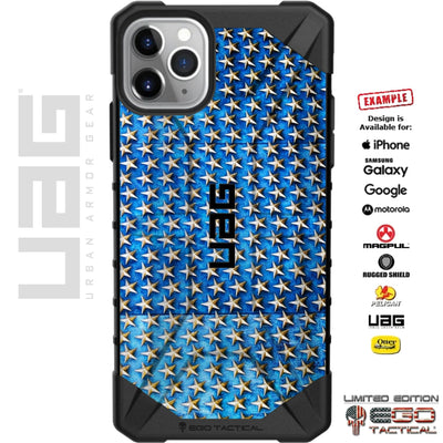 Memorial Day 2020 Special Edition World War 2 Memorial Stars Custom Printed Case Design for Apple, Samsung, Google & Motorola Phone Models