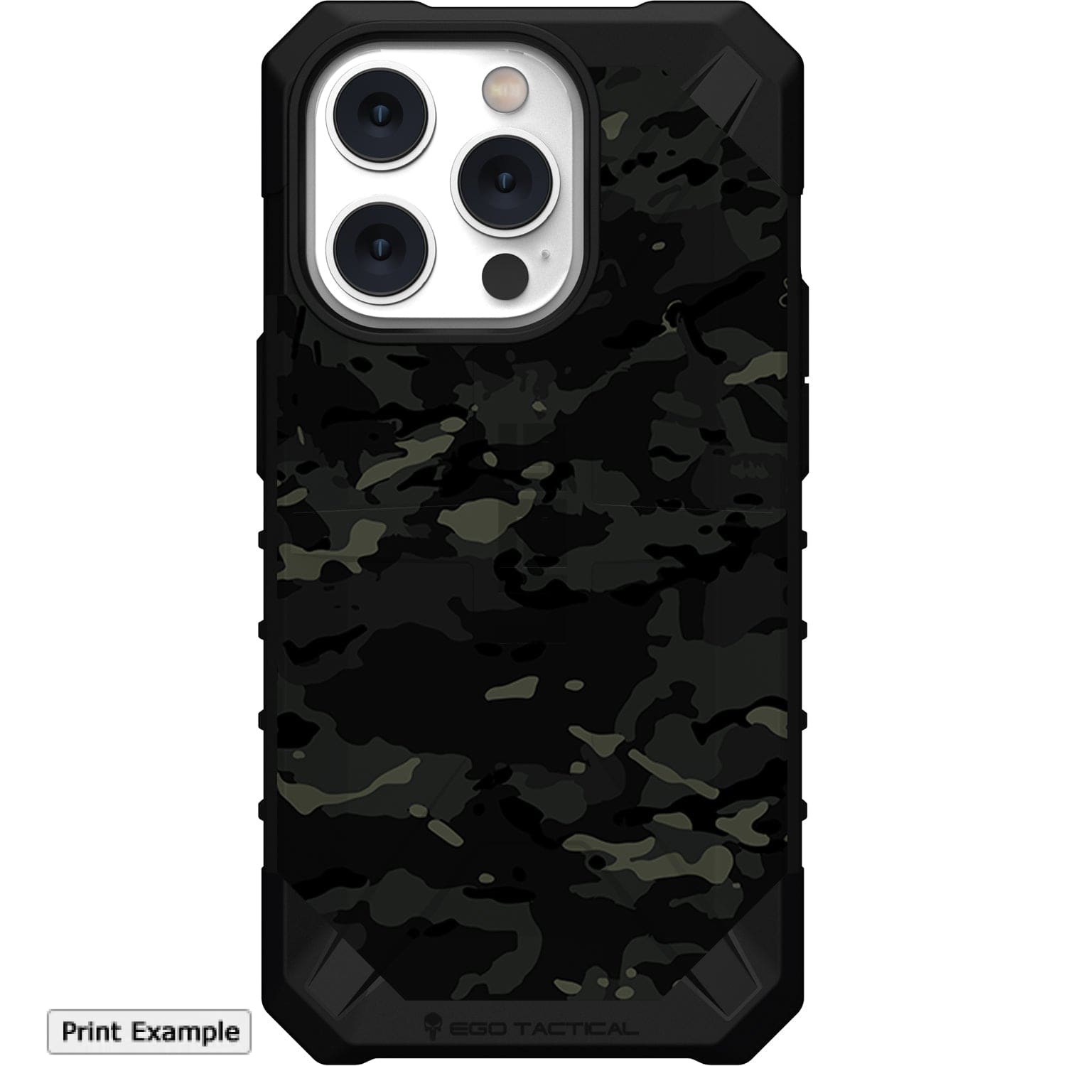 Black Multicam Camouflage Custom Printed Android & Apple Phone Case De ...