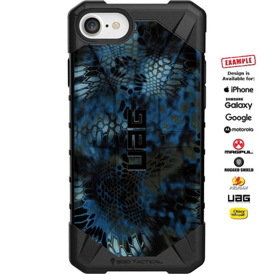 Kryptek Neptune Official Camouflage Pattern Custom Printed Case Design for Apple, Samsung, Google & Motorola Phone Modelss