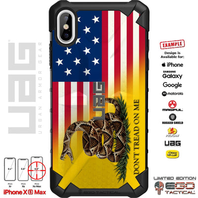 15 Stars 15 Stripes Fort McHenry US American Flag Don't Tread on Me Gadsden Custom Printed Case Design for Apple, Samsung, Google & Motorola Phone Models