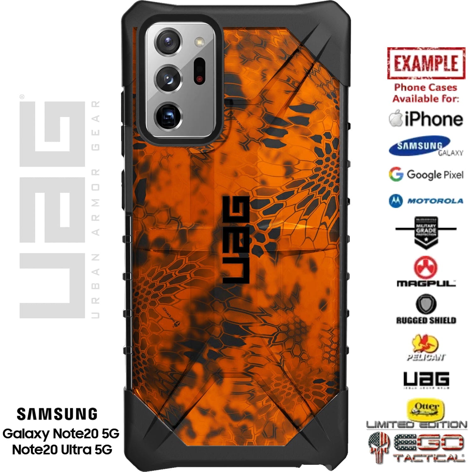 Kryptek Inferno Official Camouflage Pattern Custom Printed Case Design ...