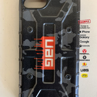 CLEARANCE - Urban Armor Gear Pathfinder Custom UV-Laser Printed Apple iPhone 6 Only CAMO PAINT DRIP  (One-Off Sample) -EGO109