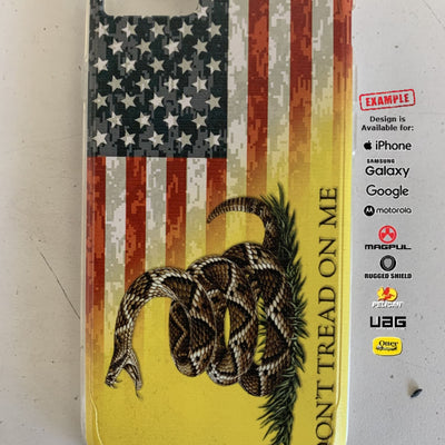 CLEARANCE - NON BRANDED Custom UV-Laser Printed Apple iPhone 5 iPhone 5S Only US DONT EGO127