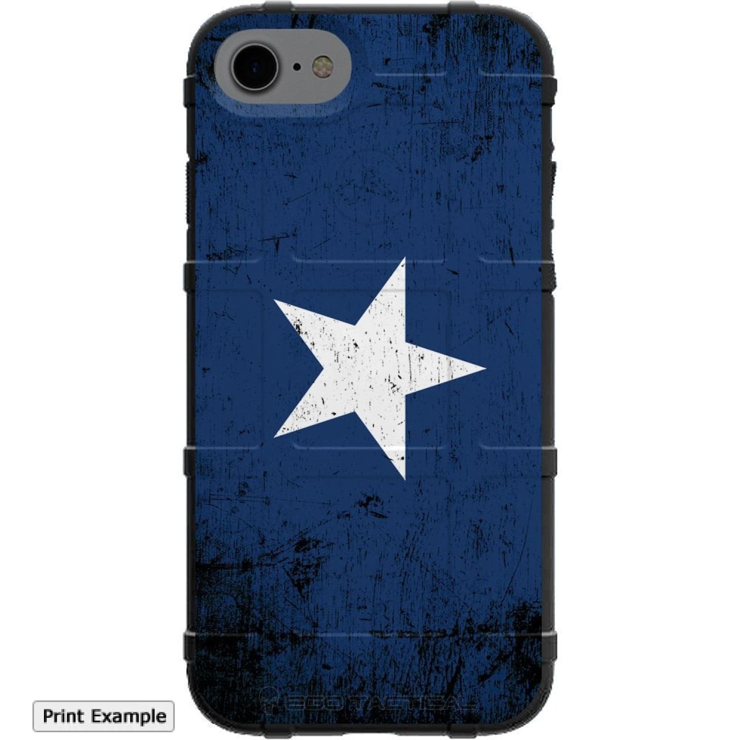 Weathered Bonnie Blue Star Civil War Flag Hurrah Custom Printed Androi ...