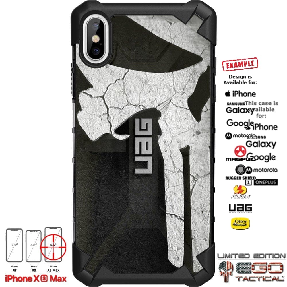 Big Punisher on Distressed Black Custom Printed Case Design