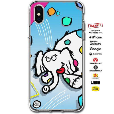 Jason Maloney Art Series: "80's Tippsy" New Wave Tippsy Limited Edition Custom UV-Printed SmartCustom Printed Case Design for Apple, Samsung, Google & Motorola Phone Models