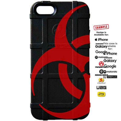 Biohazard Custom Printed Case Design for Apple, Samsung, Google & Motorola Phone Models