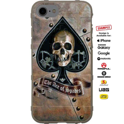 Ace Of Spades Custom Printed Case Design for Apple, Samsung, Google & Motorola Phone Models